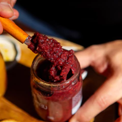 Geleia Artesanal de Frutas Vermelhas - 240g