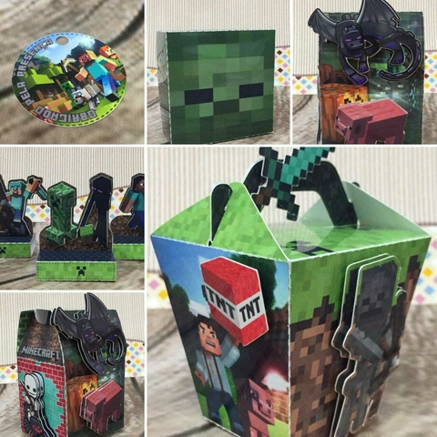 Kit Festa Minecraft - Arquivo Digital - comprar online