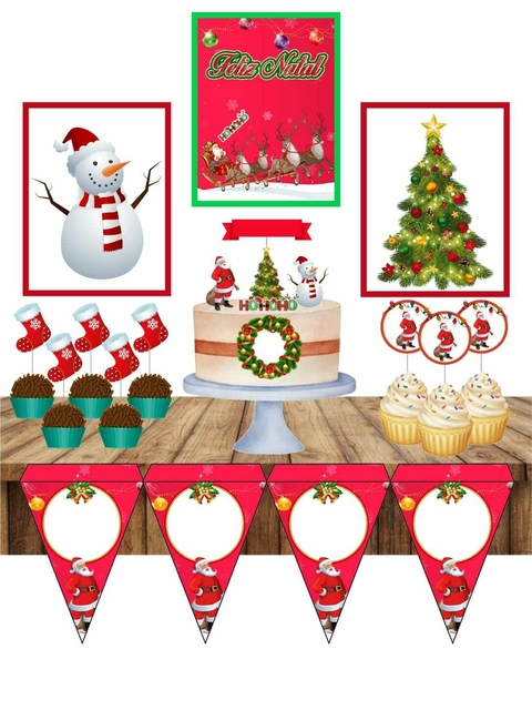 Kit Festa NATAL - Arquivo Digital - comprar online