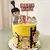 Topo de Bolo - Agnes e Minions - Arquivo Digital - comprar online