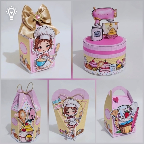 Kit Festa Confeitaria - Arquivo Digital - comprar online