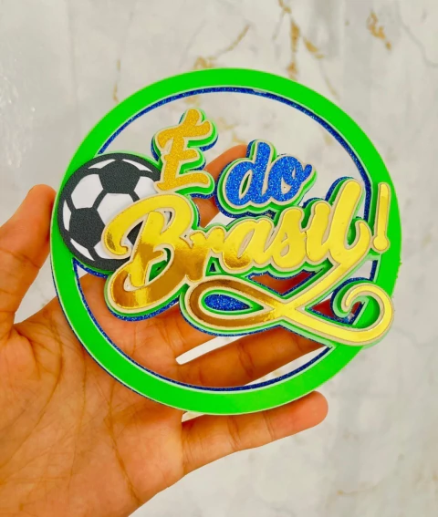 Topo de Bolo É do Brasil - Arquivo Digital - comprar online