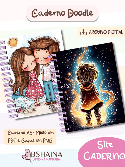Caderno A5 doodle tema Legiao Urbana - comprar online