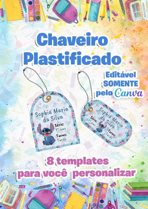 CHAVEIRO VOLTA ÀS AULAS - comprar online