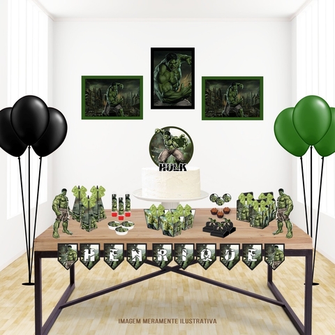 Kit Festa HULK - Arquivo Digital - comprar online