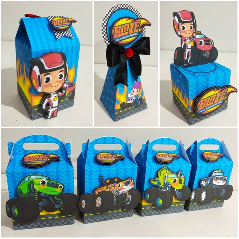 Kit Festa BLAZE MONSTER MACHINE - Criar BV - Arquivo Digital