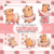 Kit Digital Capivara Bailarina