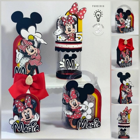 Kit Festa Minnie Vermelha - Arquivo Digital - comprar online