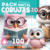 Pack Digital Corujas 3D – avulso