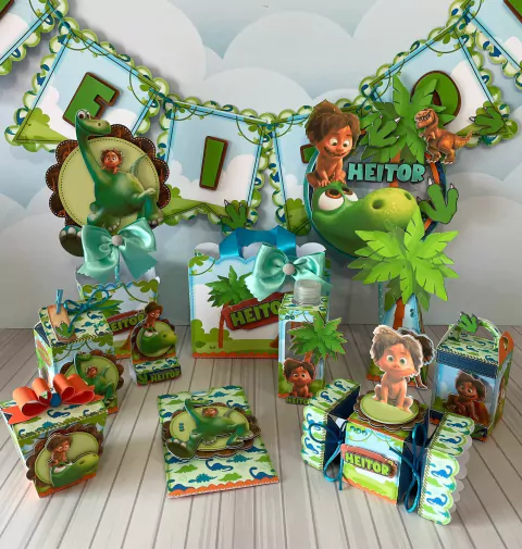 Kit Festa - Arquivo Digital - O BOM DINOSSAURO