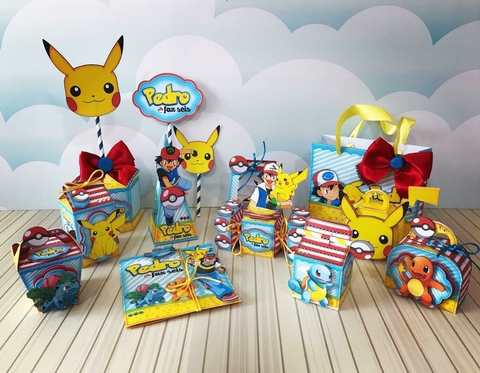 Kit Festa POKEMON - Arquivo Digital