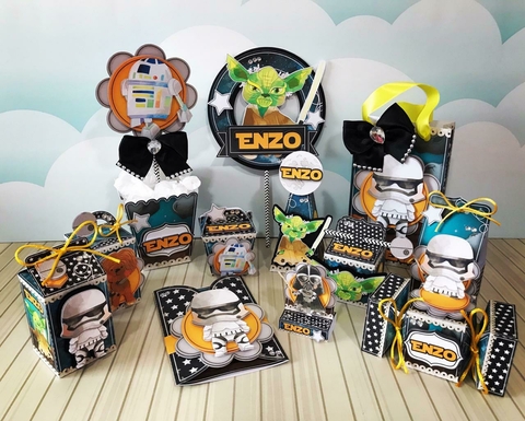 Kit Festa STAR WARS - Arquivo Digital