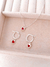 Conjunto Emilia Rojo acero blanco