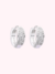 Argollas oval plata 925 (PAR) - comprar online