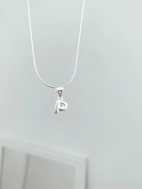 Collar inicial plata 925 en internet
