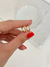 Argollas Shine gold micropave & acero dorado (PAR)