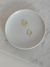Argollas Shine gold micropave & acero dorado (PAR) - comprar online