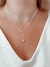 Set Collares Grecia acero blanco - comprar online