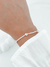 Pulsera Mey acero blanco - comprar online