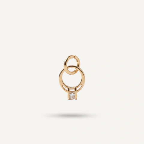 Charm Anel - Banho de Ouro