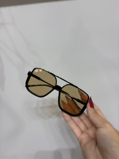 Óculos aviador amarelo - Lamay Closet