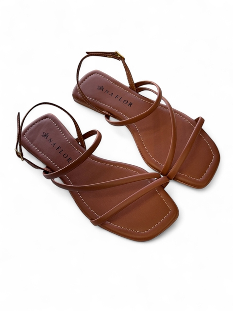 Rasteirinhas Milena (Caramelo) - comprar online