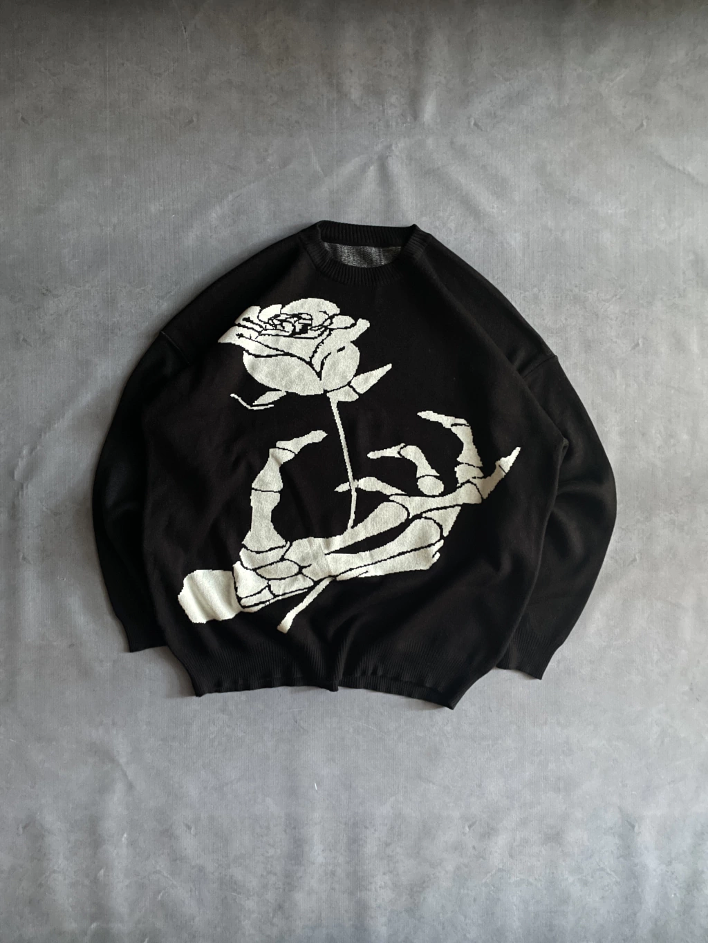 Sweater Oversize "Rose" Negro