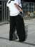 Jogging Súper Baggy “RCH” Negro - Moscú Showroom