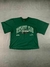 Remera Boxy Fit "Midnight" Verde