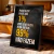Quadro Decorativo Motivacional Faça Parte dos 1% - Elquadro