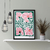 Quadro Floral Moderno Abstrato Botanico - comprar online