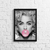 Quadro Decorativo Madonna Mascando Chiclete na internet
