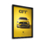 Quadro Carro Ford Mustang Gt Yellow - comprar online