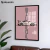 Imagem do Quadro Carro Porsche 911 Gt3 Rs Rose