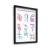 Quadro Decorativo Simbolos Do Reiki Usui Tibetano