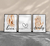 Kit 3 Quadros Familia Casal Frases Mãos Dadas Love Family - comprar online