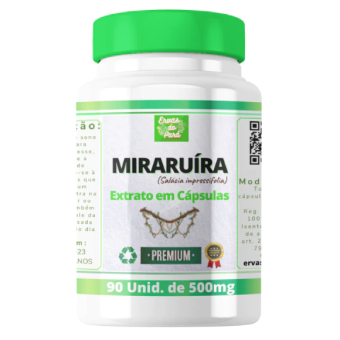 Miraruíra, 90 Cápsulas de 500mg