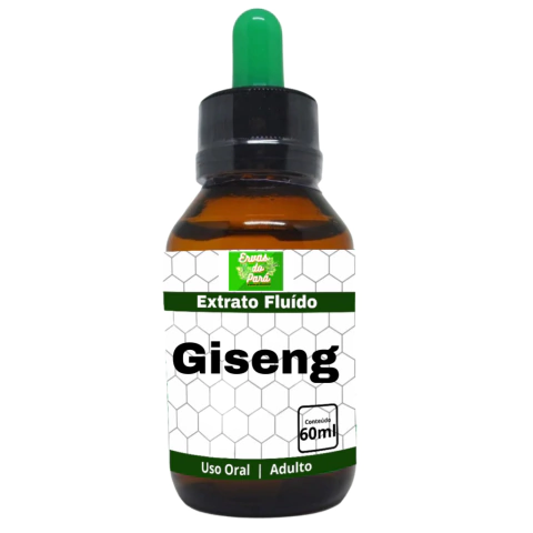 Extrato Fluido de Ginseg - 60ml