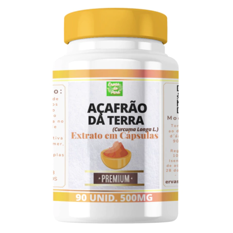 Cúrcuma, 90 Cápsulas de 500mg