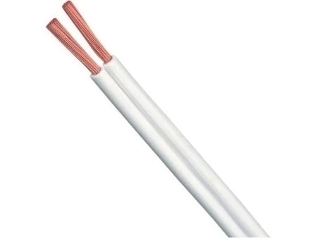 Cordão Paralelo Flexível 2x1,0mm² Branco Rcm