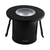 Mini Spot Led Redondo Embutir 1,5W Preto Elegance 2700K Bivolt Avant