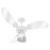 Ventilador De Teto New Delta Light Branco 127v Venti Delta - comprar online