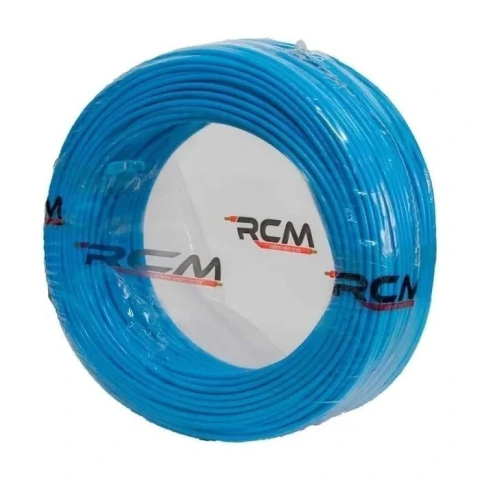 Cabo Flexível 1,5mm² 750V Azul Claro Rolo com 100 metros