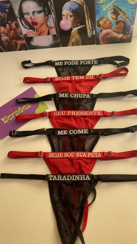 Calcinha brilho - versão camponesa safadinha - comprar online