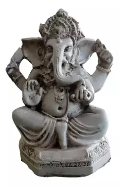 Elefante Ganesha De Resina Decoración Espiritual