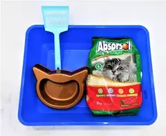Kit Bandeja Sanitaria Gato Full 50cm X 39cm X 11cm - comprar online