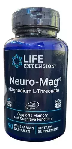 Suplemento Life Extension Neuro-mag X 90 Cap - Son Rachas