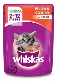 Whiskas Pouch Gatitos 1-12meses 85GR