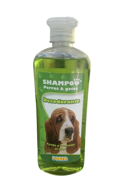 SHAMPOO DESODORANTE PARA PERROS Y GATOS DE 500 ML