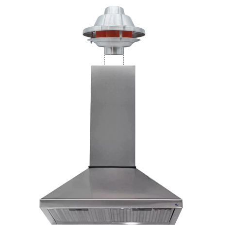 Campana "Cónica Piramidal" Motor Exterior 1 Vel.